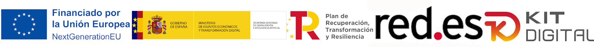 Muestra los logos de los organismos del kit digital